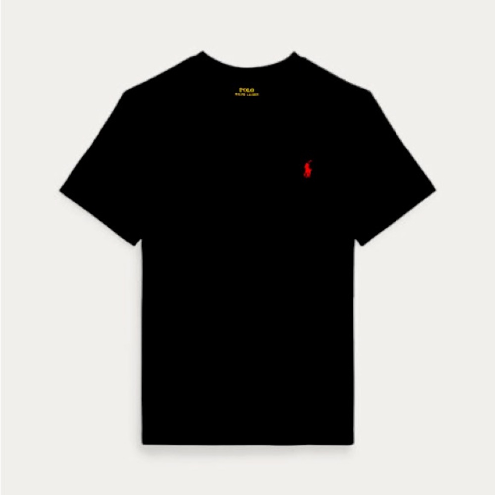 POLO Ralph Lauren Black Crew Neck Tee
